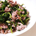 おしりふりふり's cooksnap of when they made クレソンと豚の炒め物.