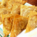 mammy_co's cooksnap of when they made ＊春巻きの皮でサモサ＊.