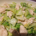 かめのたろう's cooksnap of when they made 春キャベツとしっとりササミのさっぱり炒め.