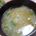 ♡Catherine's cooksnap of when they made とろろ昆布と大根の味噌汁.
