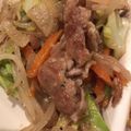 H♡S's cooksnap of when they made 簡単♪中華屋さん風肉ニラ野菜炒め.