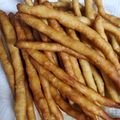 喜びでいっぱい's cooksnap of when they made アレルギー対応★おさつスティック.