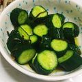 クック083103☆'s cooksnap of when they made 簡単！うま！キュウリ！.