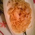yucca**'s cooksnap of when they made タウリンいっぱい★ホタテパスタ.