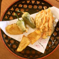ブランディ's cooksnap of when they made 捨てるとこナシ！新玉ねぎのかき揚げ.