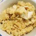 クック083103☆'s cooksnap of when they made 炊飯器で炊く。一番簡単・手軽な鯛飯！.