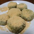 クックRZ5NOS☆'s cooksnap of when they made 抹茶団子☆草餅風.