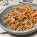 いえあめ's cooksnap of when they made にんじんシリシリ.