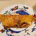 pen☆chan's cooksnap of when they made 雑煮に飽きたら☆餅入りオムレツ.