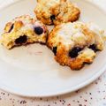 emkママ's cooksnap of when they made しっとりハワイのブルーベリースコーン♪.