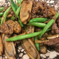 kagyo's cooksnap of when they made 春☆激ウマ！新ごぼうといんげんの牛肉炒め.
