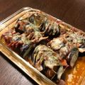 四児のハハ's cooksnap of when they made レンジで簡単☆ハッセルバック茄子ベーコン.