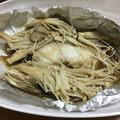 クック5A7G7R☆'s cooksnap of when they made 絶品☆たらとキノコのホイル焼き.