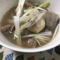 Faiza's cooksnap of when they made 牛肉と里芋のスープ煮.