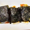 meechan_y's cooksnap of when they made 豆腐キムチのり巻き.