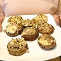 新妻あや's cooksnap of when they made ピザ風★しいたけのマヨ焼き.