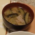 メリノ's cooksnap of when they made なすとベーコンの味噌スープ.