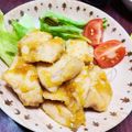 ♡MYK0809♡'s cooksnap of when they made 鶏胸肉のマーマレード照り焼き (^^)♡.
