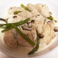 ムー民63's cooksnap of when they made 鶏とアスパラのクリーム煮.