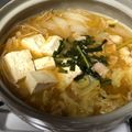 chi−ちゃん's cooksnap of when they made 味噌のモツ鍋♪簡単モツの下処理・もつ煮.