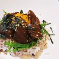今日もお昼寝。。's cooksnap of when they made マグロの漬け漬け丼.