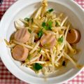 すぎすぎばぁ's cooksnap of when they made もやしとギョニソのケチャップ炒め.