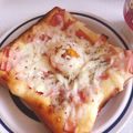 はるにゃ❀'s cooksnap of when they made おうちカフェ♡簡単♡カルボナーラトースト.