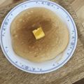 クックMQQTNW☆'s cooksnap of when they made 卵の風味香る★もちもち一人分ホットケーキ.