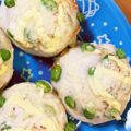 スノーディッシュ's cooksnap of when they made 惣菜パン☆枝豆チーズパン☆朝食ランチに.