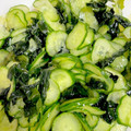 sumire's cooksnap of when they made 簡単！きゅうりとワカメの酢の物♥.