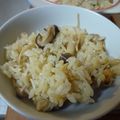 K/S's cooksnap of when they made ホタテ＆きのこ炊き込みご飯.