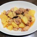 おにぎり99's cooksnap of when they made 時短簡単♪鶏ももとじゃがいものほっこり煮.