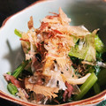 幸せまちこ's cooksnap of when they made 白だしだけで♡小松菜としめじのおひたし.