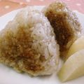 なないく's cooksnap of when they made 夜食にぴったり☆焼きおにぎり.