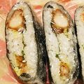 わかみんん's cooksnap of when they made 手抜き＆簡単♪おにぎらず～チキンカツ編.