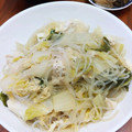 泉水・真希's cooksnap of when they made 超簡単●白菜と豆腐の卵とじ.