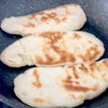 nicamom's cooksnap of when they made 薄力粉と牛乳で簡単ナン.