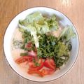 ともたんYT's cooksnap of when they made 豆乳ラーメン（ヴィーガン）.