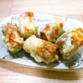 ＠迷子＠'s cooksnap of when they made チーズウインナー入り。ちくわの磯辺揚げ！.