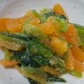 448's cooksnap of when they made ごま和え(小松菜、人参).