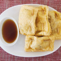 まっつりゅう's cooksnap of when they made おつまみに☆納豆と豆腐の納豆揚げ.