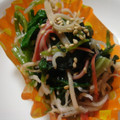 ｕｕｕ's cooksnap of when they made ほうれん草・じゃこ・かにかまの和え物.