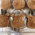 bktkr's cooksnap of when they made ディズニーシリコン型でおから蒸しパン.