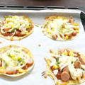 ☆ゆらは☆'s cooksnap of when they made 簡単餃子の皮でピザ.