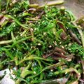 ひなっちち's cooksnap of when they made セリの…胡麻あえ.
