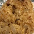 ミキっちん's cooksnap of when they made 簡単炊飯器でチキンライス 時短オムライス.