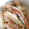 かぴーな's cooksnap of when they made お惣菜風♪固くならないマカロニサラダ♡.