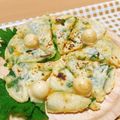 チーズスキヨ's cooksnap of when they made ニラとチーズのカリカリ.