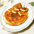 ネコかえる's cooksnap of when they made 体に優しいもちもちカステラ風パンケーキ.