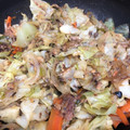 マスタード☆'s cooksnap of when they made 鯖の味噌煮缶でちゃんちゃん焼き風.